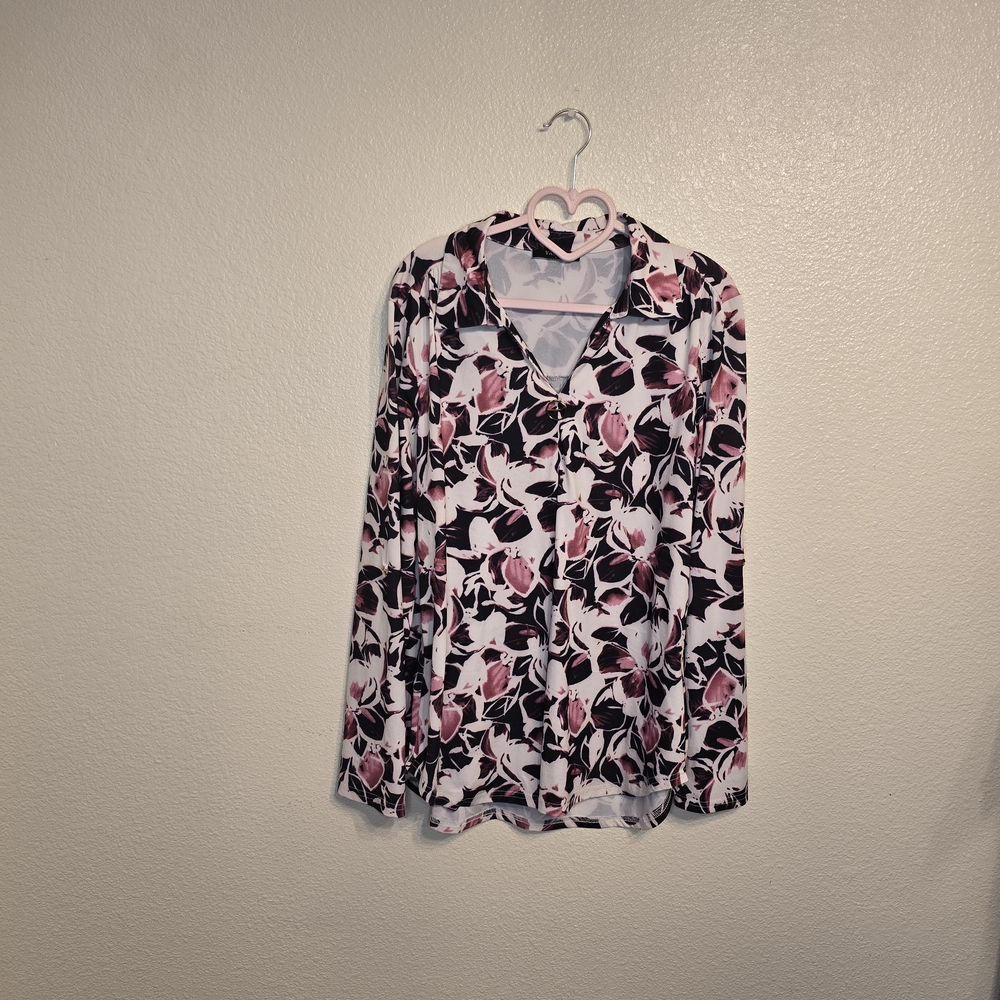 Floral Long Sleeve Blouse